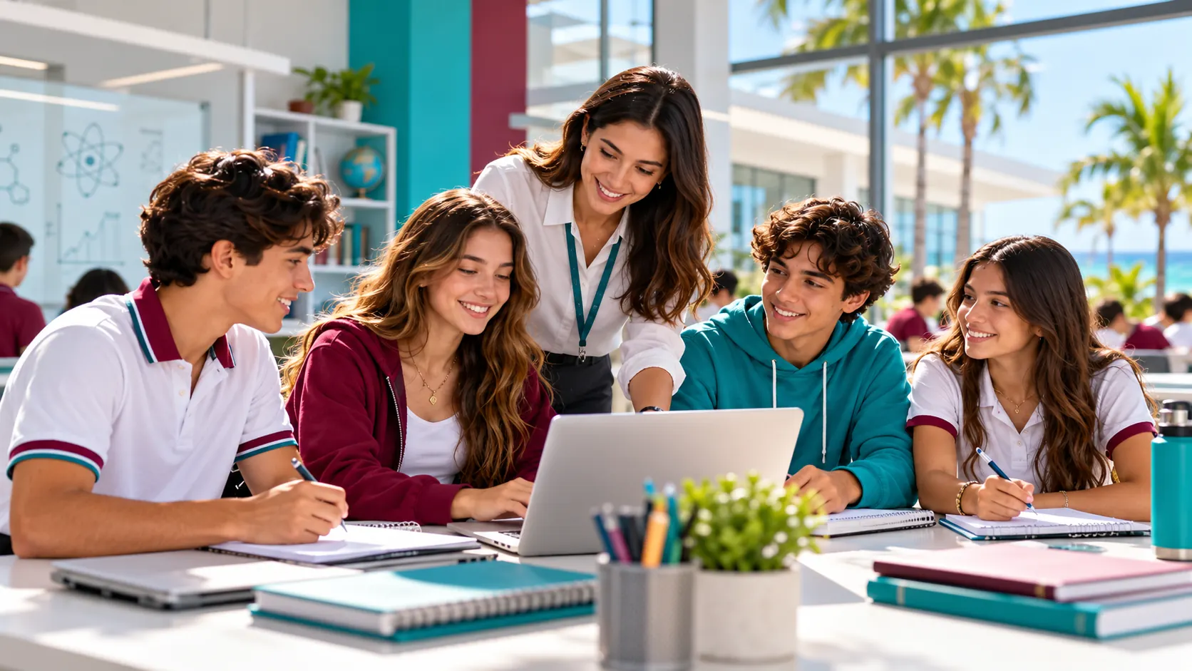 Imagen ilustrativa creada con IA de orientación académica